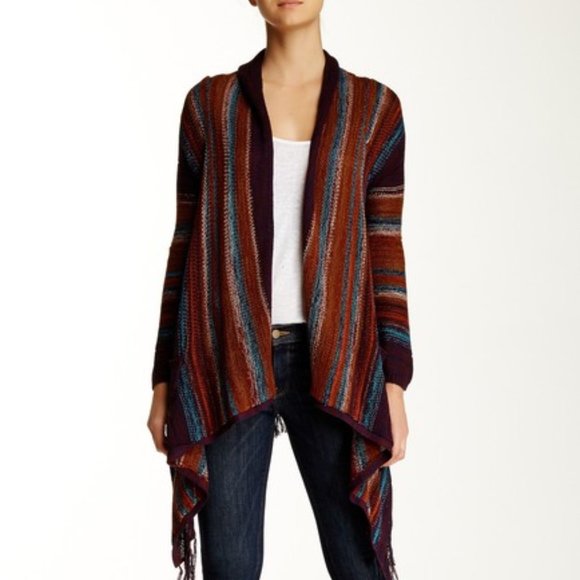 Billabong Sweaters - Billabong Boho Brown Sugar Loosen Up Cardigan